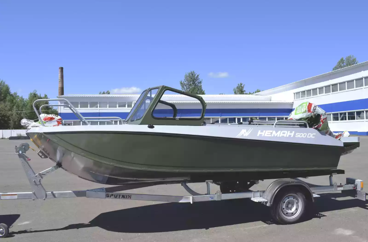 Алюминиевый катер Неман-500 DC Pro в Северодвинске