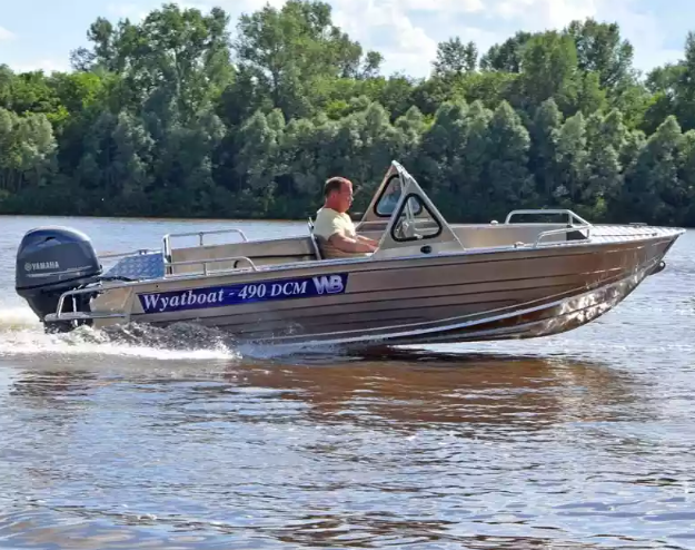 Алюминиевый катер Wyatboat-490 DCM Pro в Северодвинске