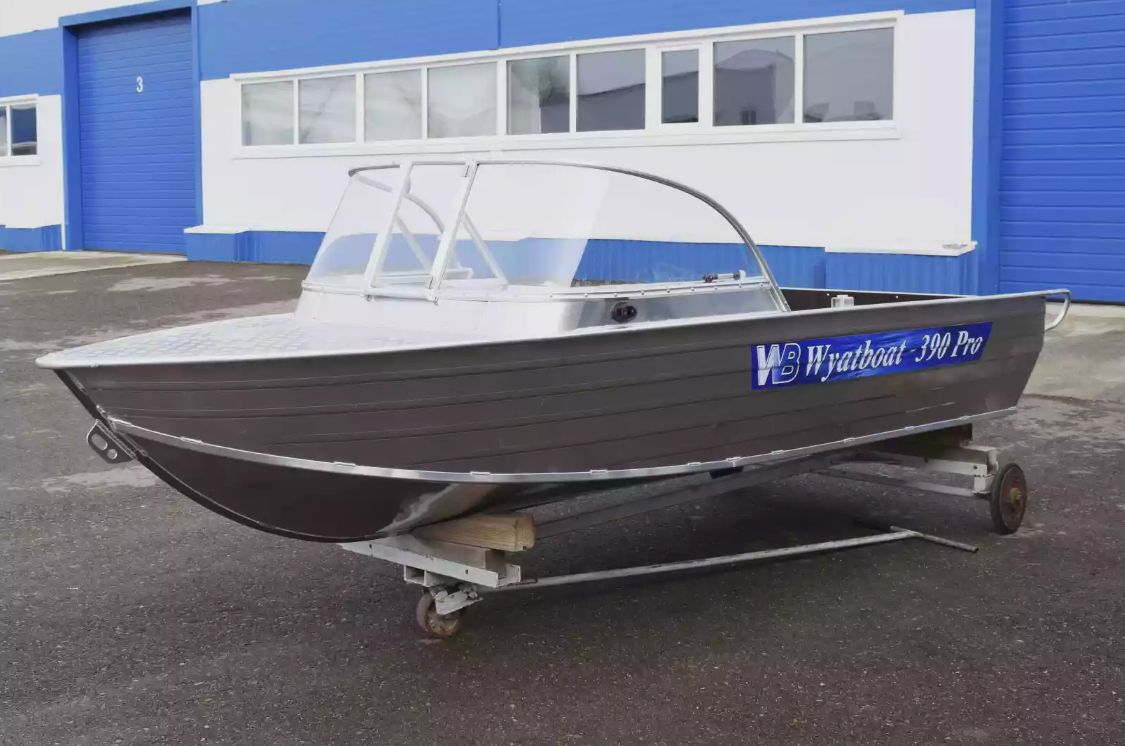 Алюминиевая лодка Wyatboat-390 Pro в Северодвинске
