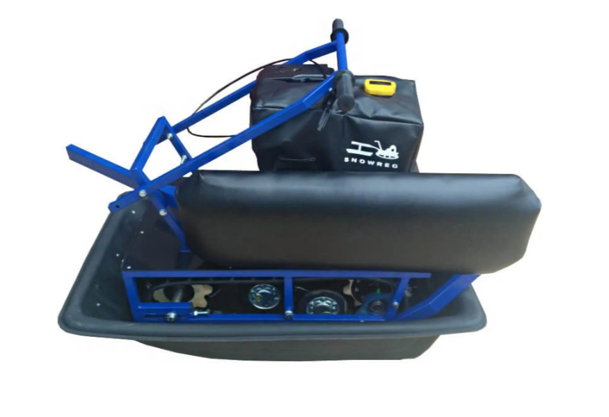 Мини-мотобуксировщик Альбатрос-М с фарой в Северодвинске