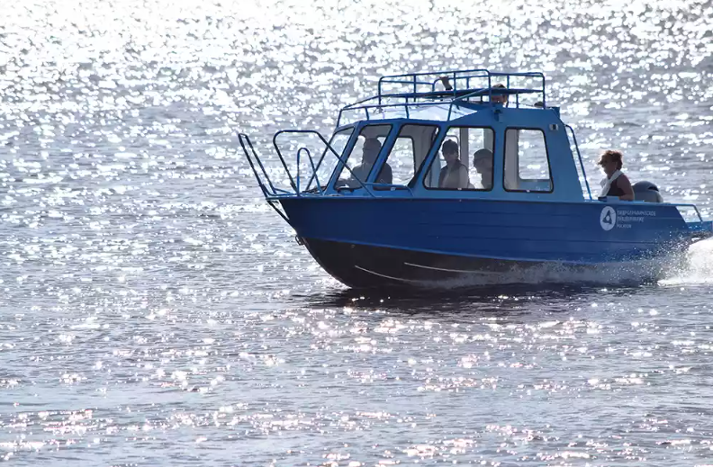 Алюминиевый катер Неман-500 (закрытая рубка) в Северодвинске