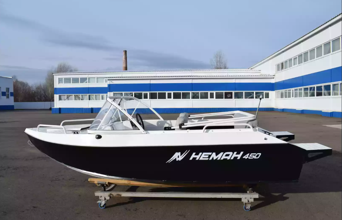 Алюминиевый катер Неман-450 в Северодвинске