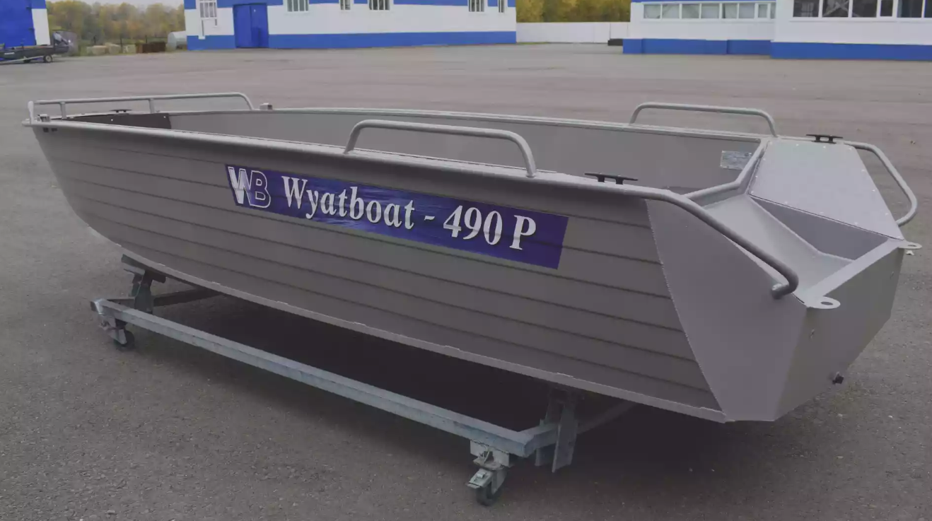 Алюминиевая лодка Wyatboat-490 P в Северодвинске