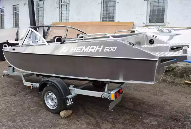 Алюминиевый катер Неман-500 DC (без покраски) в Северодвинске