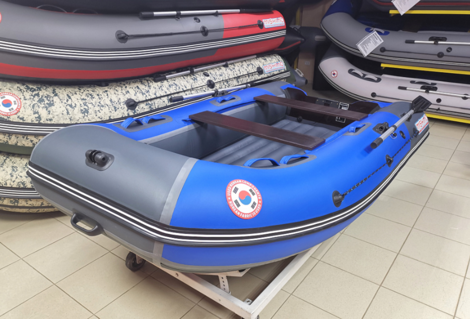 КОМПЛЕКТ Лодка MISHIMO PRO 350 + ЛОДОЧНЫЙ МОТОР MARLIN MP 9.9 (20) AMHS PRO в Северодвинске