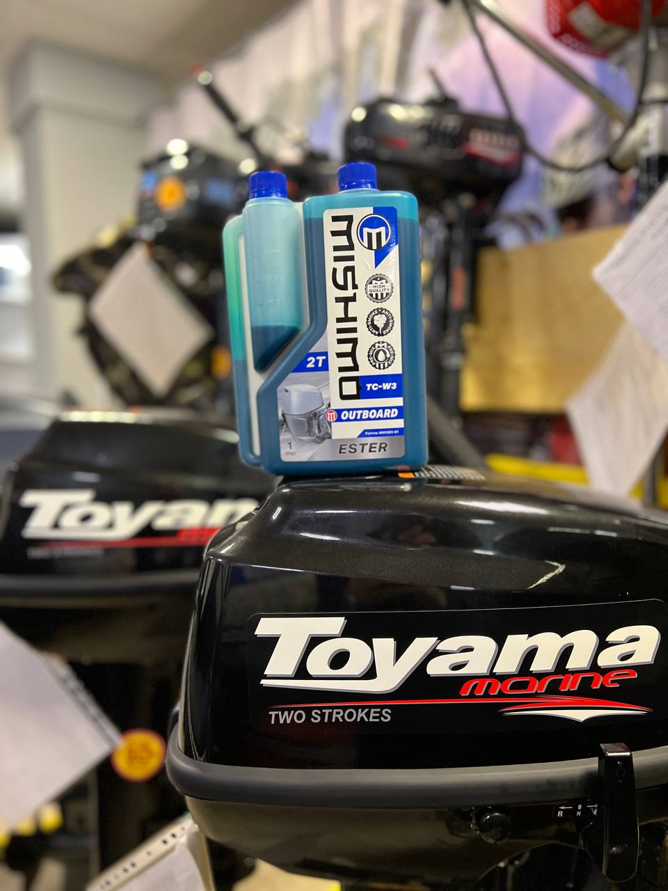 Масло MISHIMO 2T OUTBOARD (ESTER) полусинтетика 1 л в Северодвинске