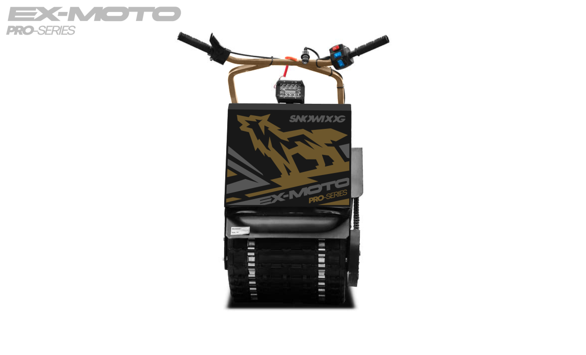 Мотобуксировщик EX-MOTO SNOWDOG S380 8л.с. в Северодвинске