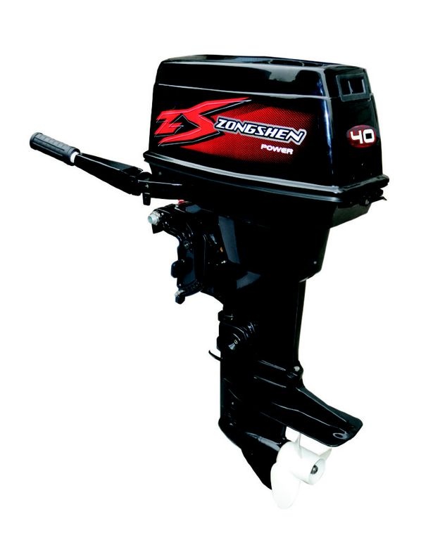 Лодочный мотор Zongshen T40 (+руль+пульт) в Северодвинске