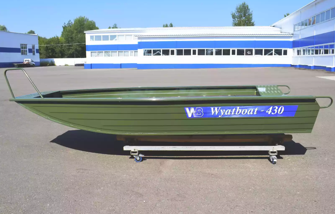 Алюминиевая лодка  Wyatboat-430 Master Fish в Северодвинске