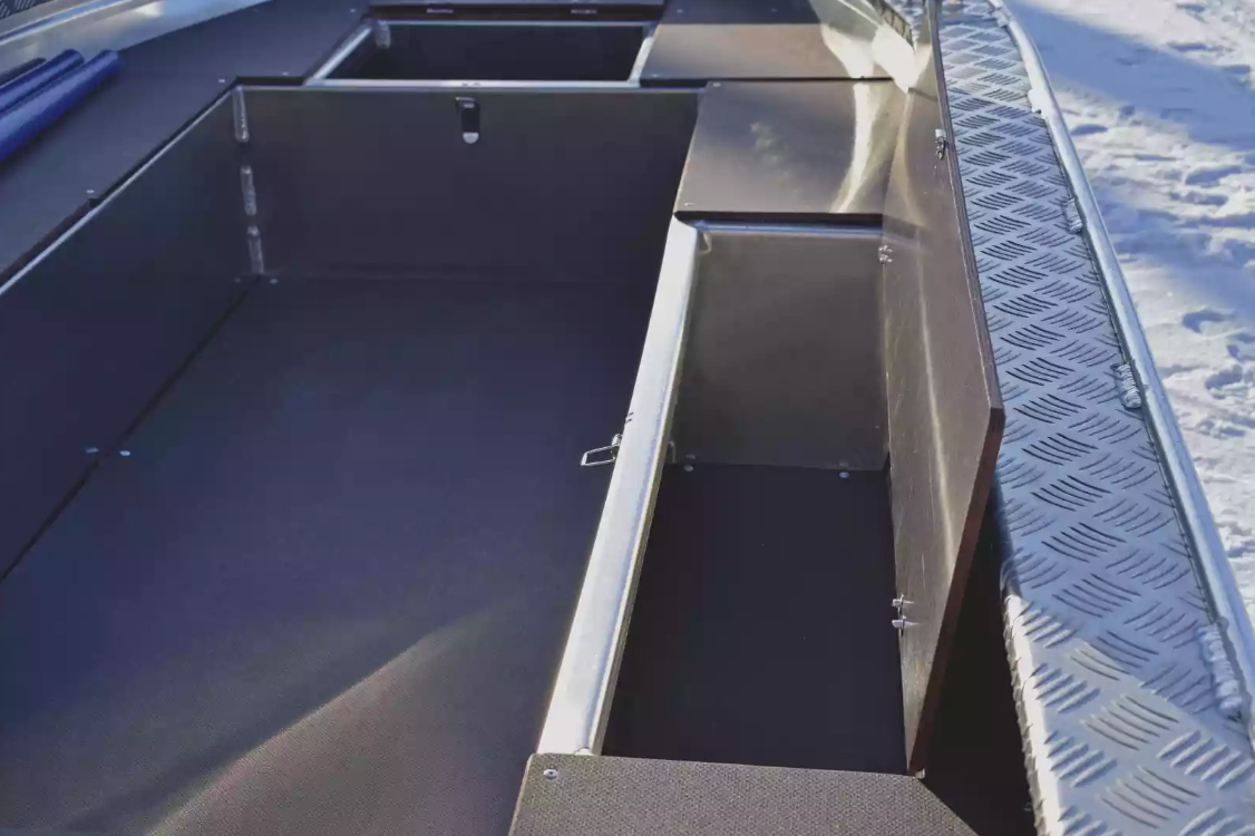 Алюминиевая лодка Wyatboat-370 РМ в Северодвинске