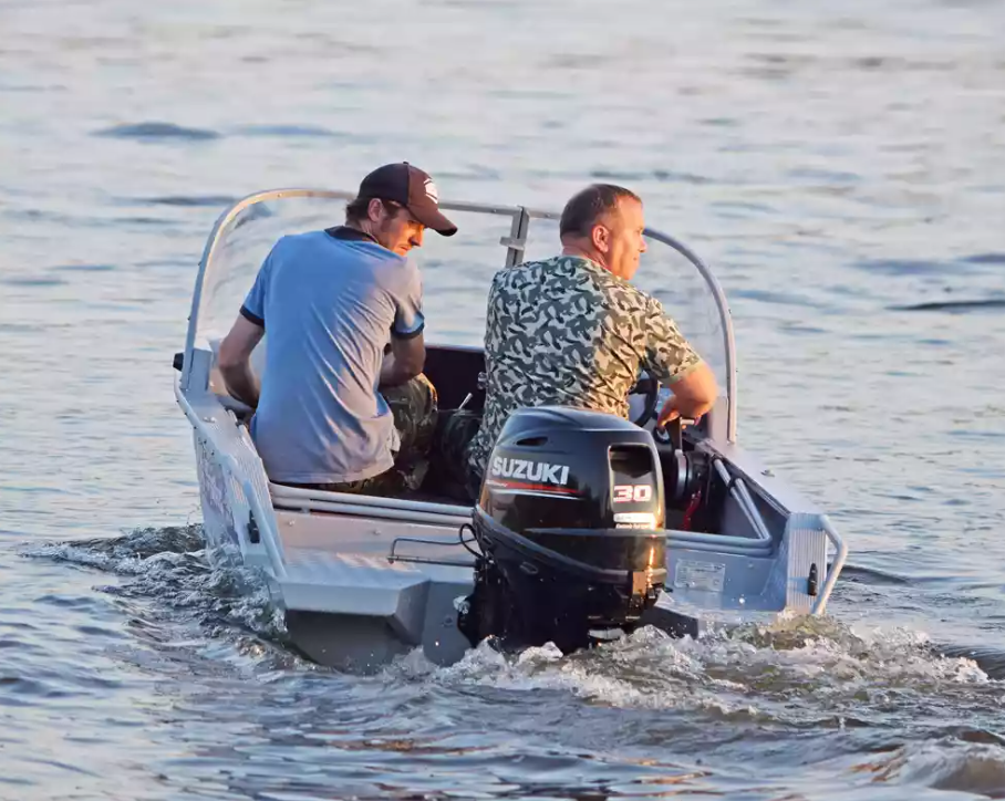 Алюминиевая лодка Wyatboat-390 DCM в Северодвинске