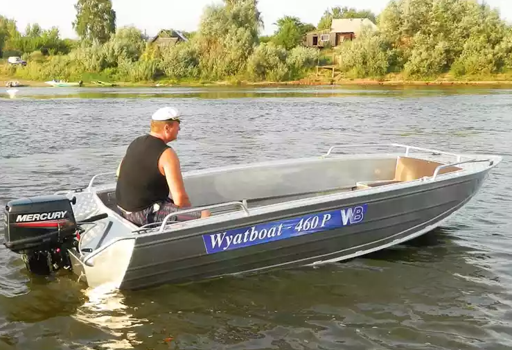 Алюминиевая лодка Wyatboat-460 P в Северодвинске