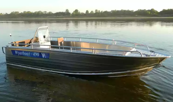 Алюминиевый катер Wyatboat-490 C в Северодвинске