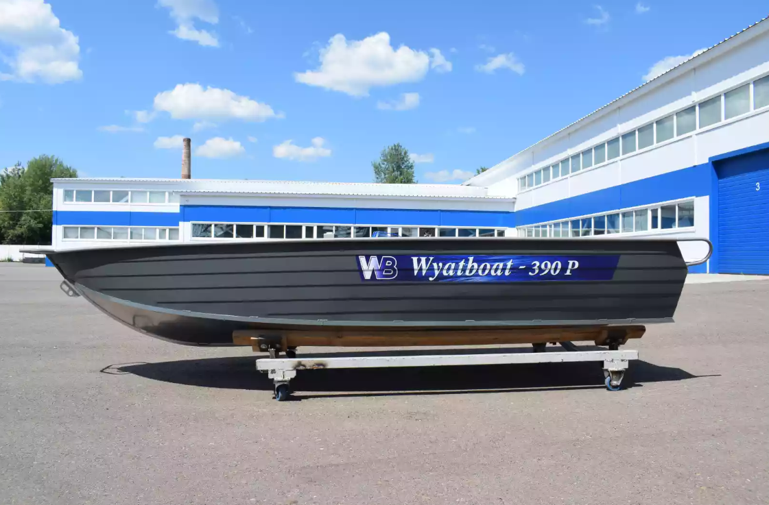 Алюминиевая лодка Wyatboat-390Р Fish в Северодвинске