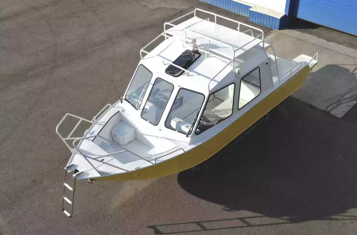 Алюминиевый катер Wyatboat-660 Cabin в Северодвинске