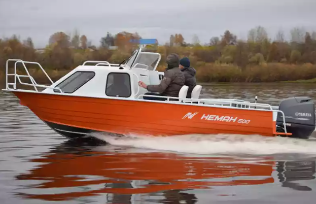 Алюминиевый катер Неман-500 (каютный) в Северодвинске