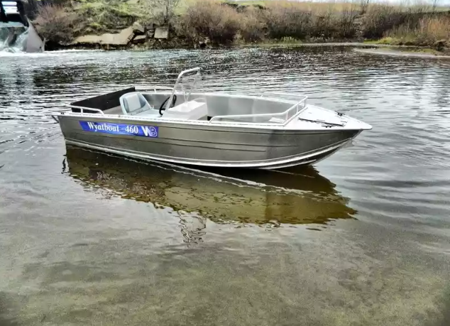 Алюминиевый катер Wyatboat-460 C в Северодвинске