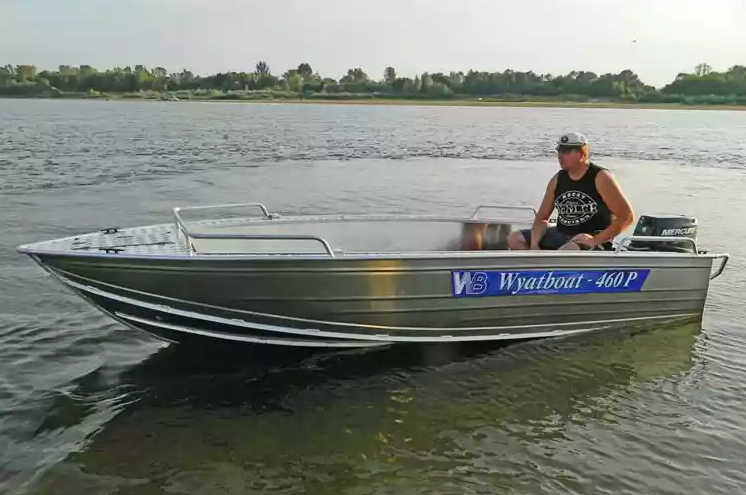 Алюминиевая лодка Wyatboat-460 P в Северодвинске