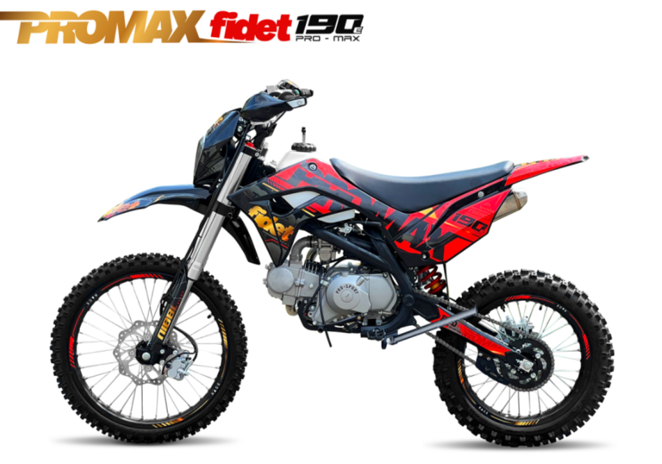 Мотоцикл (питбайк) PROMAX FIDET (ФАЙДЕТ) 190E MAX PRO LUX 19/16 в Северодвинске