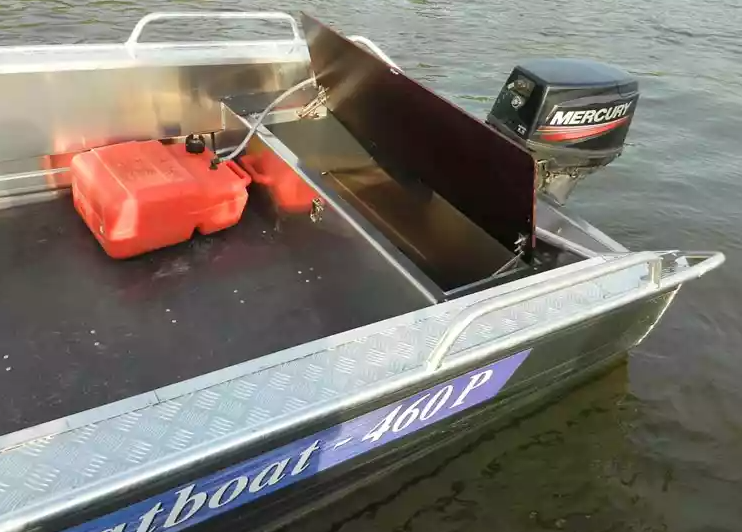 Алюминиевая лодка Wyatboat-460 P в Северодвинске