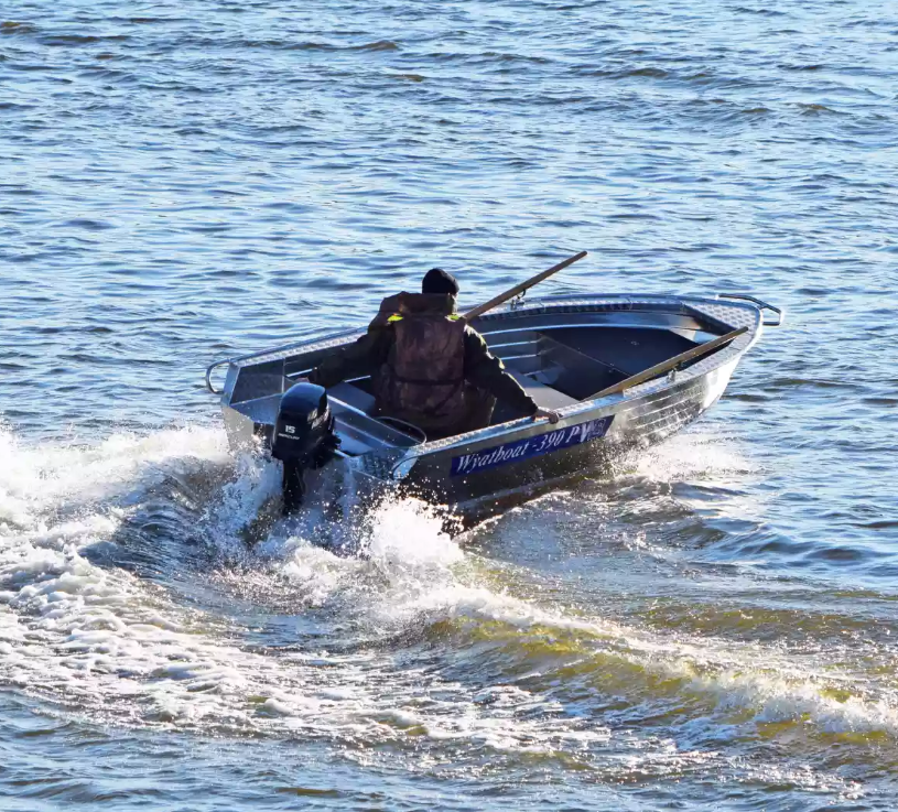 Алюминиевая лодка Wyatboat-390 P в Северодвинске