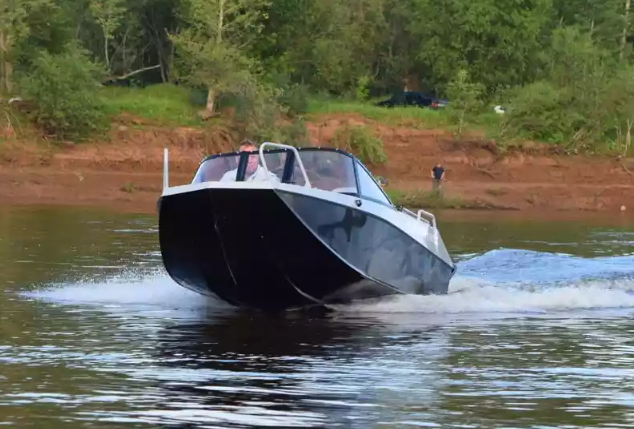 Алюминиевый катер Неман 500 DC водомёт в Северодвинске