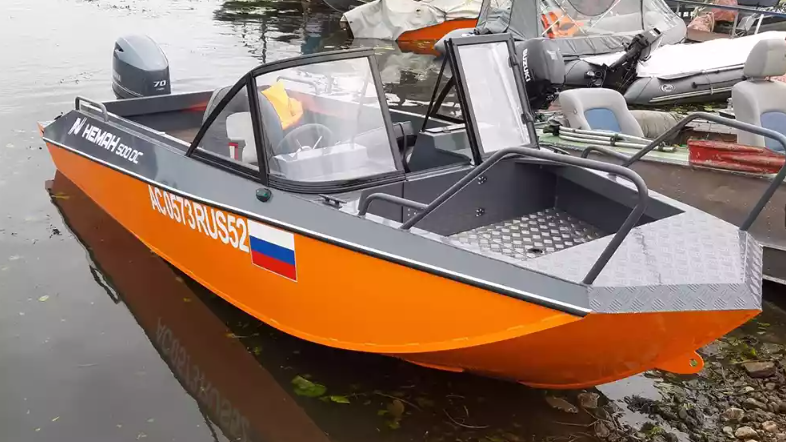 Алюминиевый катер Неман-500 DC в Северодвинске