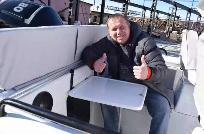 Комбинированный катер Neman-500 с каютой в Северодвинске