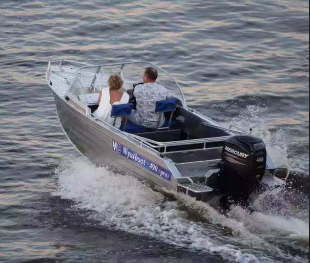 Алюминиевый катер Wyatboat-490 Pro в Северодвинске