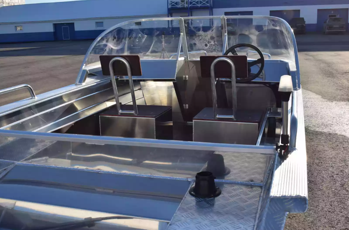 Алюминиевый катер Wyatboat-460 DCM NEW в Северодвинске