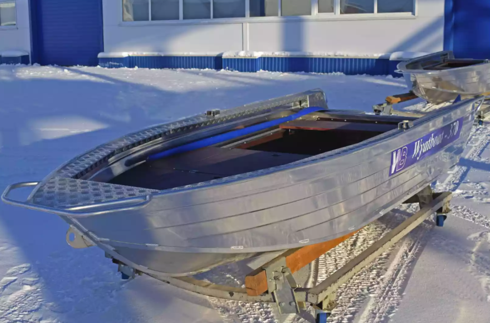 Алюминиевая лодка Wyatboat-370 Р FISH в Северодвинске