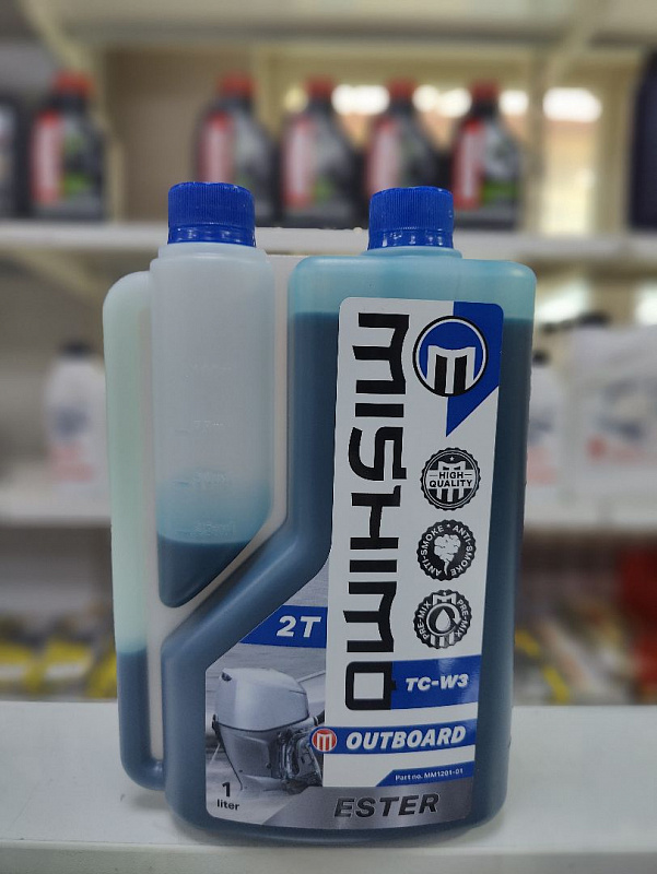 Масло MISHIMO 2T OUTBOARD (ESTER) полусинтетика 1 л в Северодвинске