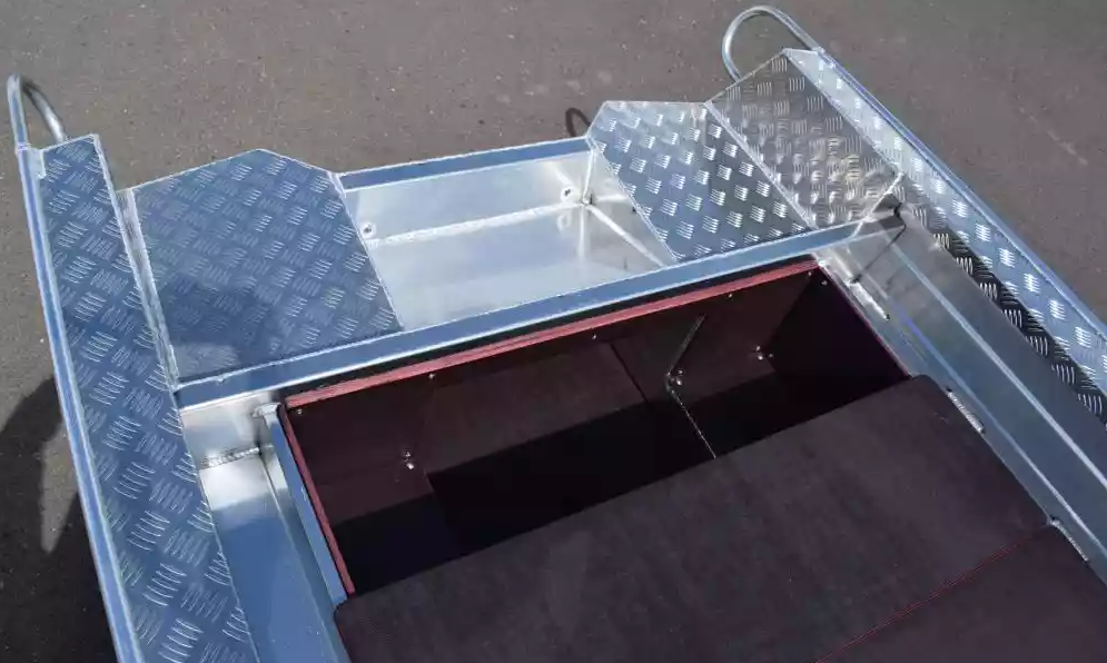 Алюминиевая лодка Wyatboat-390Р Fish в Северодвинске
