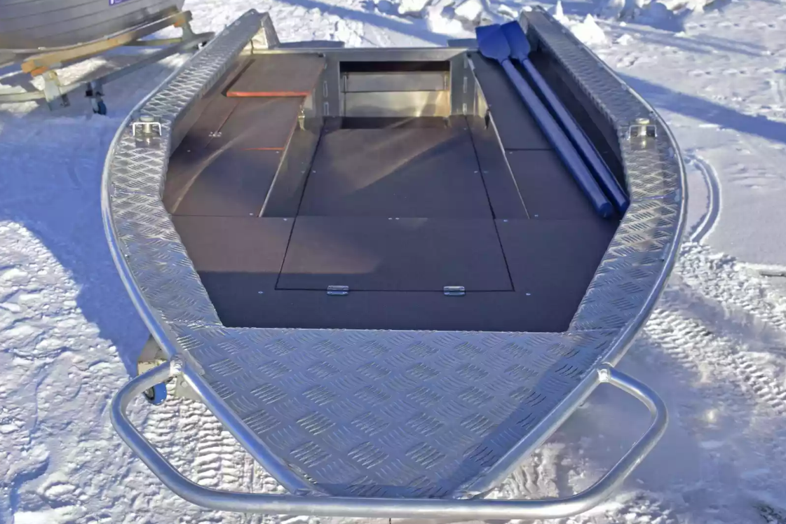 Алюминиевая лодка Wyatboat-370 РМ в Северодвинске