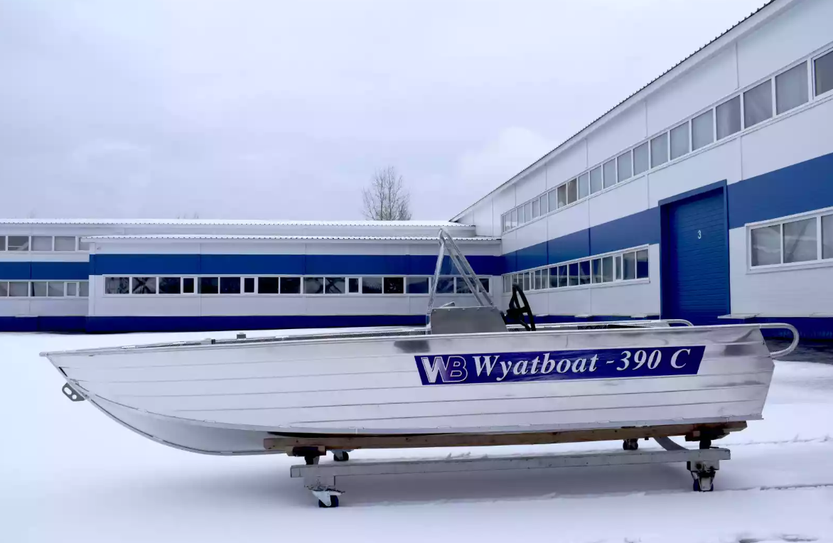 Алюминиевый катер Wyatboat-390 C в Северодвинске