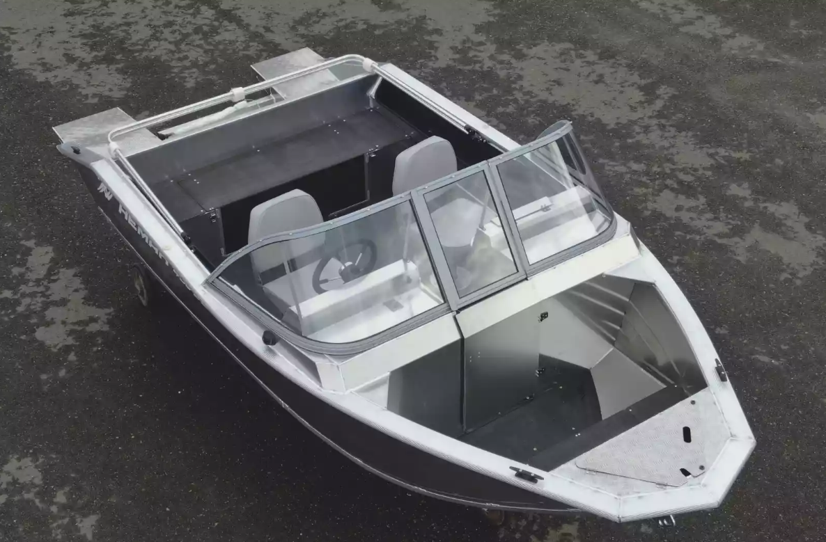 Алюминиевый катер Неман-450 DC NEW без покраски в Северодвинске