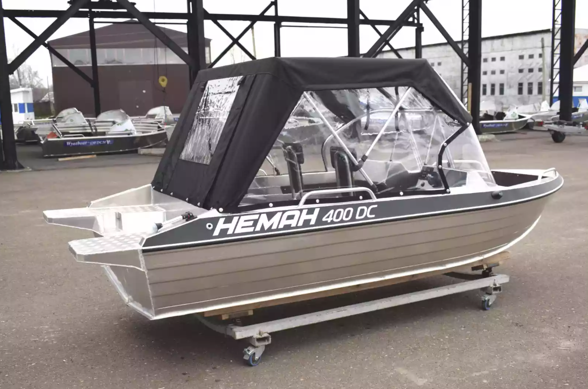 Алюминиевый катер Neman-400 DC в Северодвинске