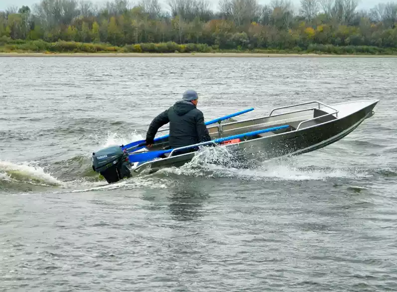 Алюминиевая лодка Wyatboat-390 M в Северодвинске