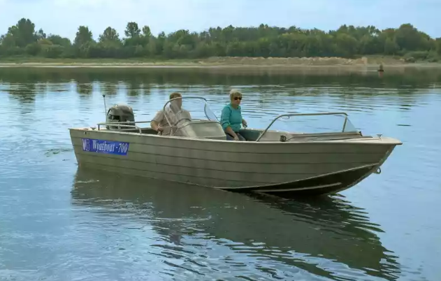 Алюминиевый катер Wyatboat-700 в Северодвинске