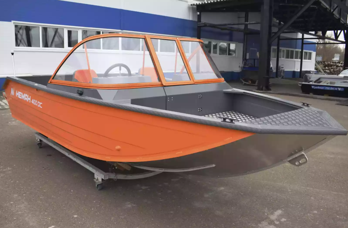 Алюминиевый катер Неман-480 DCM FISH в Северодвинске
