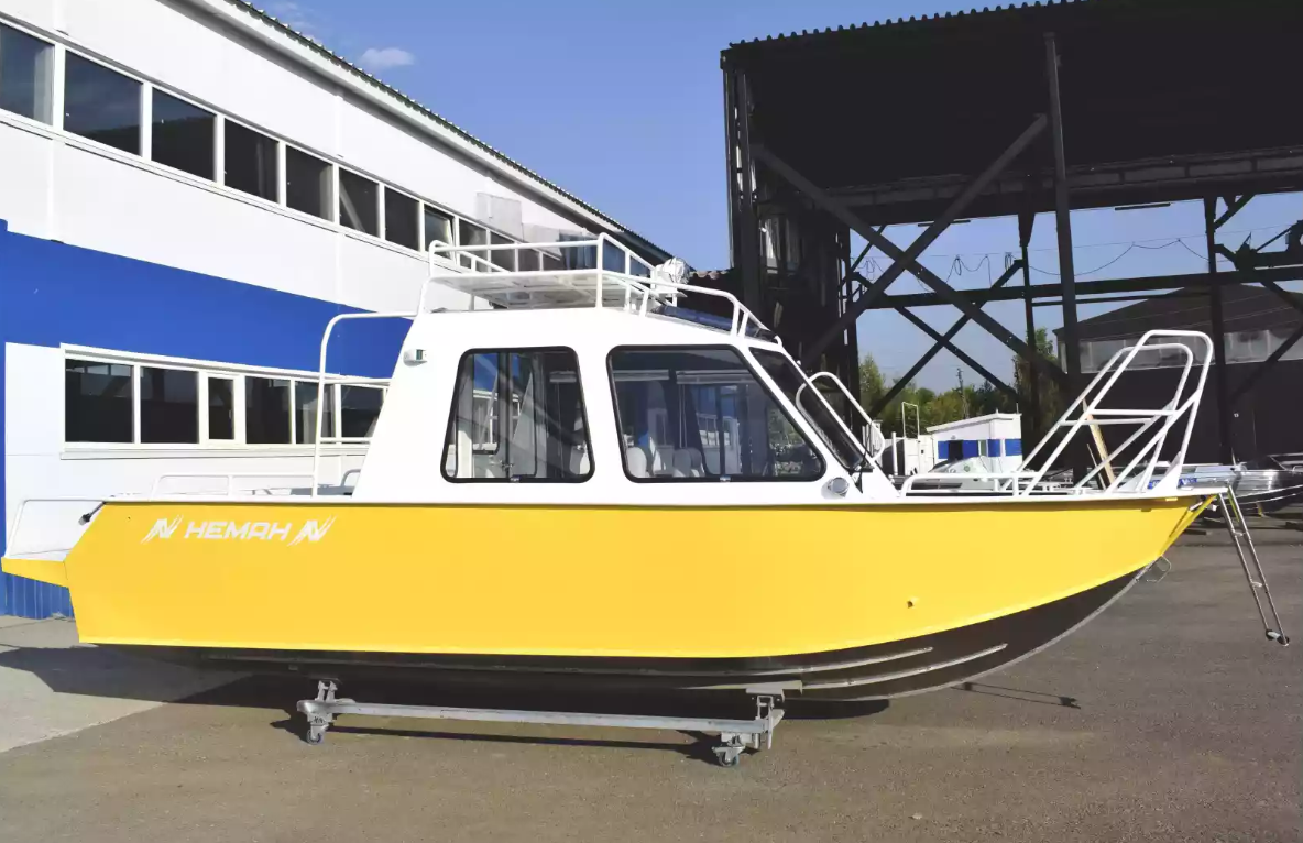 Алюминиевый катер Wyatboat-660 Cabin в Северодвинске