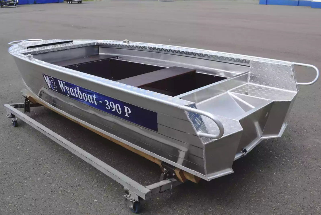 Алюминиевая лодка Wyatboat-390Р PRO в Северодвинске