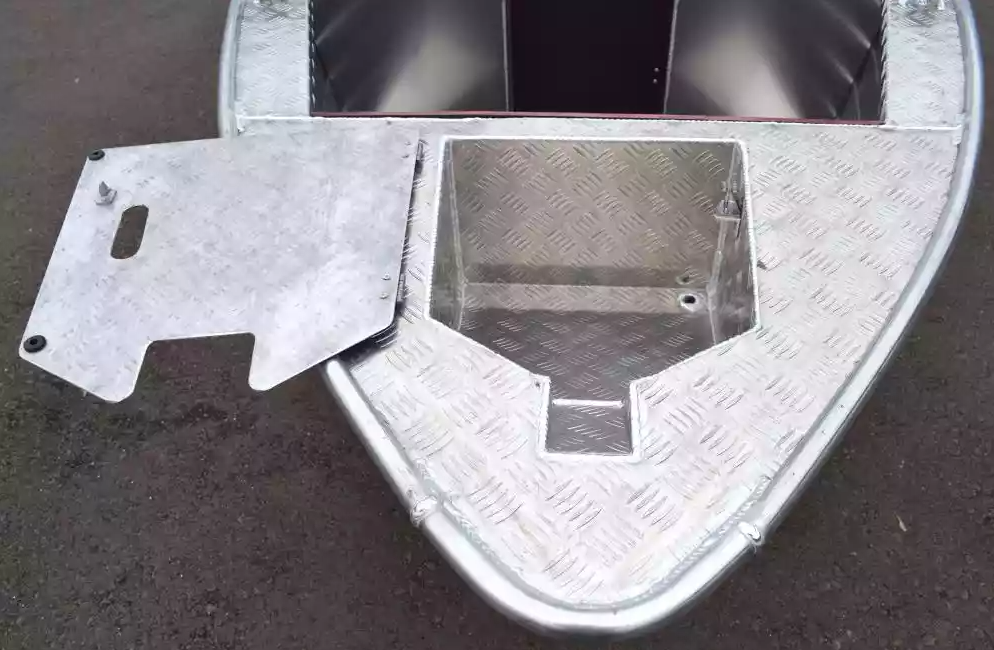 Алюминиевая лодка Wyatboat-390 DCM Увеличенный борт в Северодвинске