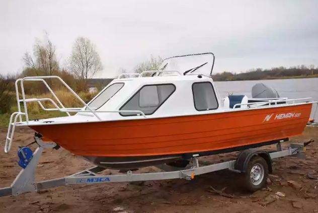 Алюминиевый катер Неман-500 (каютный) в Северодвинске