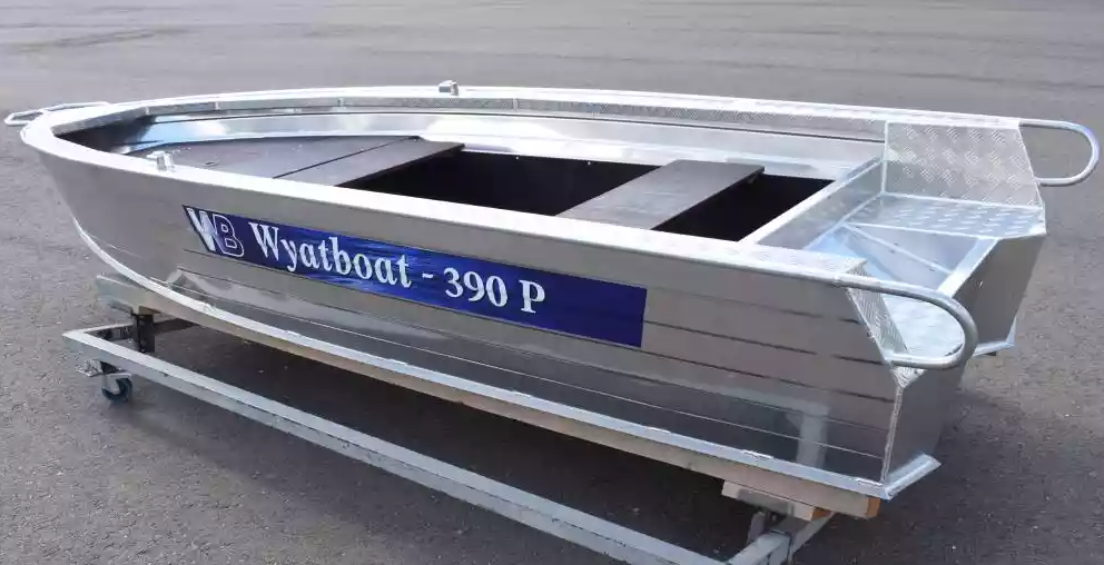 Алюминиевая лодка Wyatboat-390Р Fish в Северодвинске