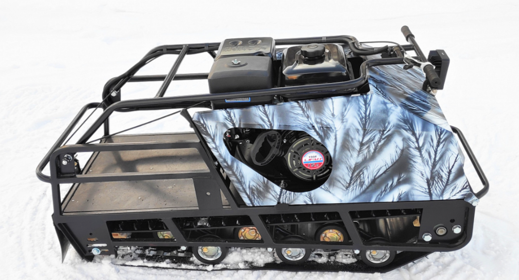 Мотобуксировщик Irondog (Железная собака) M500 20  Камуфляж Охотник в Северодвинске