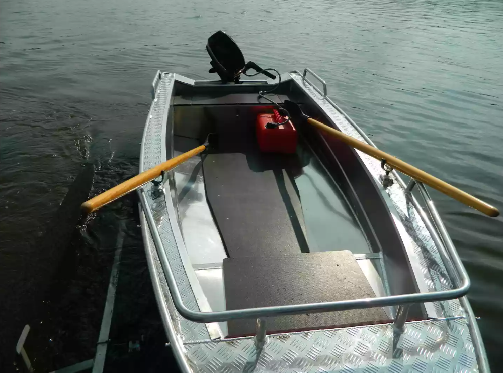 Алюминиевая лодка Wyatboat-390 У в Северодвинске