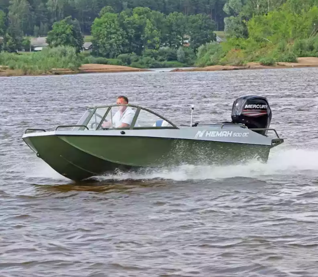 Алюминиевый катер Неман 500 DC водомёт в Северодвинске