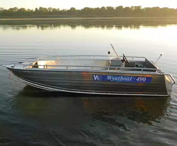 Алюминиевый катер Wyatboat-490 C в Северодвинске