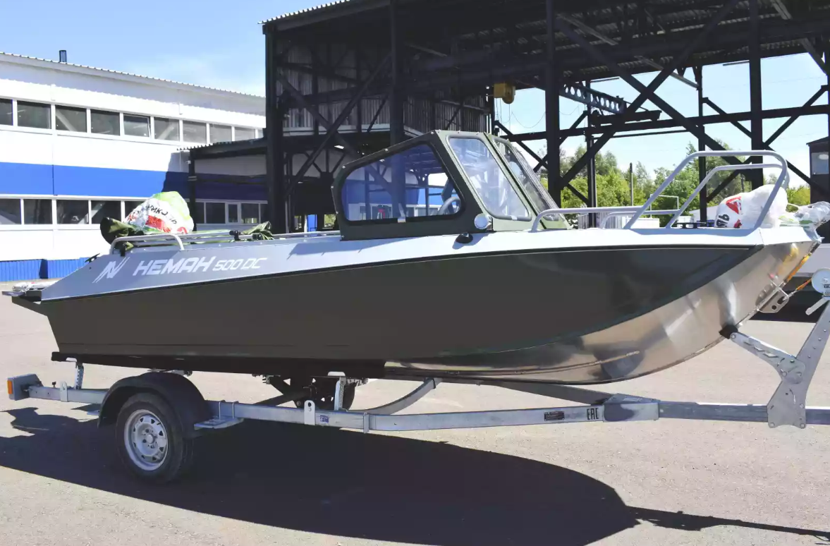 Алюминиевый катер Неман-500 DC Pro в Северодвинске